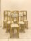 Chaises en Faux Bambou et Laiton de Maison Baguès, 1970s, Set de 6 2