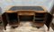 Art Deco Curved Centre Desk in Light Burr Wood and Black Lacquer, 1925 5