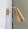 Mid-Century Finnish Model A4 Wall Lamp in Brass by Paavo Tynell for Idman, 1950s 1
