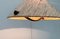 Mid-Century Wood and Wool Pendant Lamp, 1960s 2