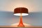 Lámpara de mesa hongo era espacial Mid-Century, años 60, Imagen 14