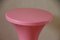 Space Age Stool in Pink Plastic, 1983, Image 4