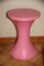 Tabouret Space Age en Plastique Rose, 1983 5