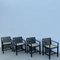 Fauteuils Vintage par Charles Rennie Mackintosh pour Cassina, 1970s, Set de 4 1