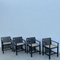 Vintage Armchairs by Charles Rennie Mackintosh for Cassina, 1970s, Set of 4 1