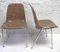 Vintage Dining Chairs with Chrome Bases, 1980s, Set of 4 4