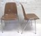 Vintage Dining Chairs with Chrome Bases, 1980s, Set of 4, Image 4