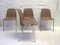 Vintage Dining Chairs with Chrome Bases, 1980s, Set of 4 5