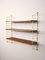 Swedish Shelving in Wood and Metal, 1960s 4