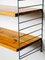 Swedish Shelving Unit in Pine and Metal, 1960s 5