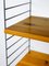 Swedish Shelving Unit in Pine and Metal, 1960s 6