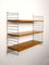 Swedish Shelving Unit in Pine and Metal, 1960s 1