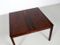 Scandinavian Rosewood Square Coffee Table, 1960s 6