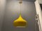 Lámparas colgantes italianas Mid-Century en amarillo, años 70. Juego de 2, Imagen 1