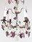 French Chandelier with Violet Crystals, 1890s 13