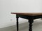 Large French Farm Table with Black Turned Feet, 1950s 12