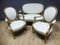 Vintage Armchairs and Canape, Set of 5 1