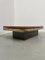 Elm and Brass Coffee Table from Roche Bobois, 1970s, Image 25