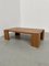 Rectangular Elm Coffee Table in the style of Maison Regain, 1960s 34