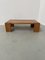 Rectangular Elm Coffee Table in the style of Maison Regain, 1960s 6