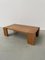 Rectangular Elm Coffee Table in the style of Maison Regain, 1960s 25