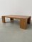 Rectangular Elm Coffee Table in the style of Maison Regain, 1960s, Image 22