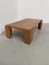 Rectangular Elm Coffee Table in the style of Maison Regain, 1960s 10