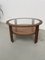 Round Cane & Teak Coffee Table from G Plan, 1960s 34