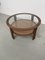 Round Cane & Teak Coffee Table from G Plan, 1960s, Image 1