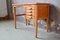 Vintage Swiss Desk in Wood 6