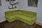 Green Corduroy Modular Corner Sofa, 1970s, Set of 4, Image 11