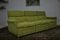 Green Corduroy Modular Sofa, 1970s, Set of 3 3