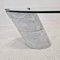 K1000 Glass and Carrara Marble Coffee Table by Eric Schmitt for Ronald Schmitt, 1975 8