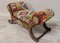 Chaise longue vintage con tapicería Kilim, años 90, Imagen 2