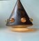 Mid-Century Brutalist Conical Ceiling Pendant Lamp by Nanny Still for Raak, 1960s 3