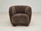 Vintage Danish Relax Chair in New Zealand Sheepskin, 1950s, Image 1