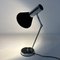 Lámpara de escritorio negra, Florence, años 60, Imagen 7