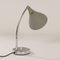 Lámpara de escritorio gris, Florence, años 60, Imagen 7