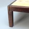 Table Basse Vintage avec Carrelage Motif Feuille par Roger Capron, France, 1970s 13