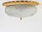 Vintage German Flush Mount from Limburg Glashutte, 1960s, Image 3