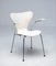 3207 and 3107 Chairs by Arne Jacobsen for Fritz Hansen, Denmark, 1973, Set of 8 2