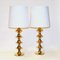 Vintage Brass Table Lamps attributed to Elit Ab, Sweden, 1960s, Set of 2, Image 5