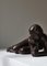 Woman Sculpture Patinated Bronze attributed to Johannes Hansen, Denmark, 1940s 14