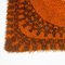 Modern Danish Orange and Yellow Wool Rya Rug, 1960s, Image 5