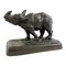 Bronze Rhinoceros Sculpture attributed to Antonio Amorgasti, 1928, Image 1