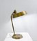 Lámpara de escritorio Mid-Century de latón, Italia, años 60, Imagen 2