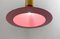 Suspension Light in Red & Yellow, Italy, 1980s, Image 6
