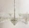 Lámpara de araña de cristal de Murano atribuida a Ercole Barovier, Italia, años 30, Imagen 5