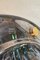 Vassoio vintage placcato palladio con manici in vetro di Murano, anni '80, Immagine 9