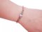 Topazs, Diamonds, 14 Karat Rose Gold and Silver Retro Bracelet 4